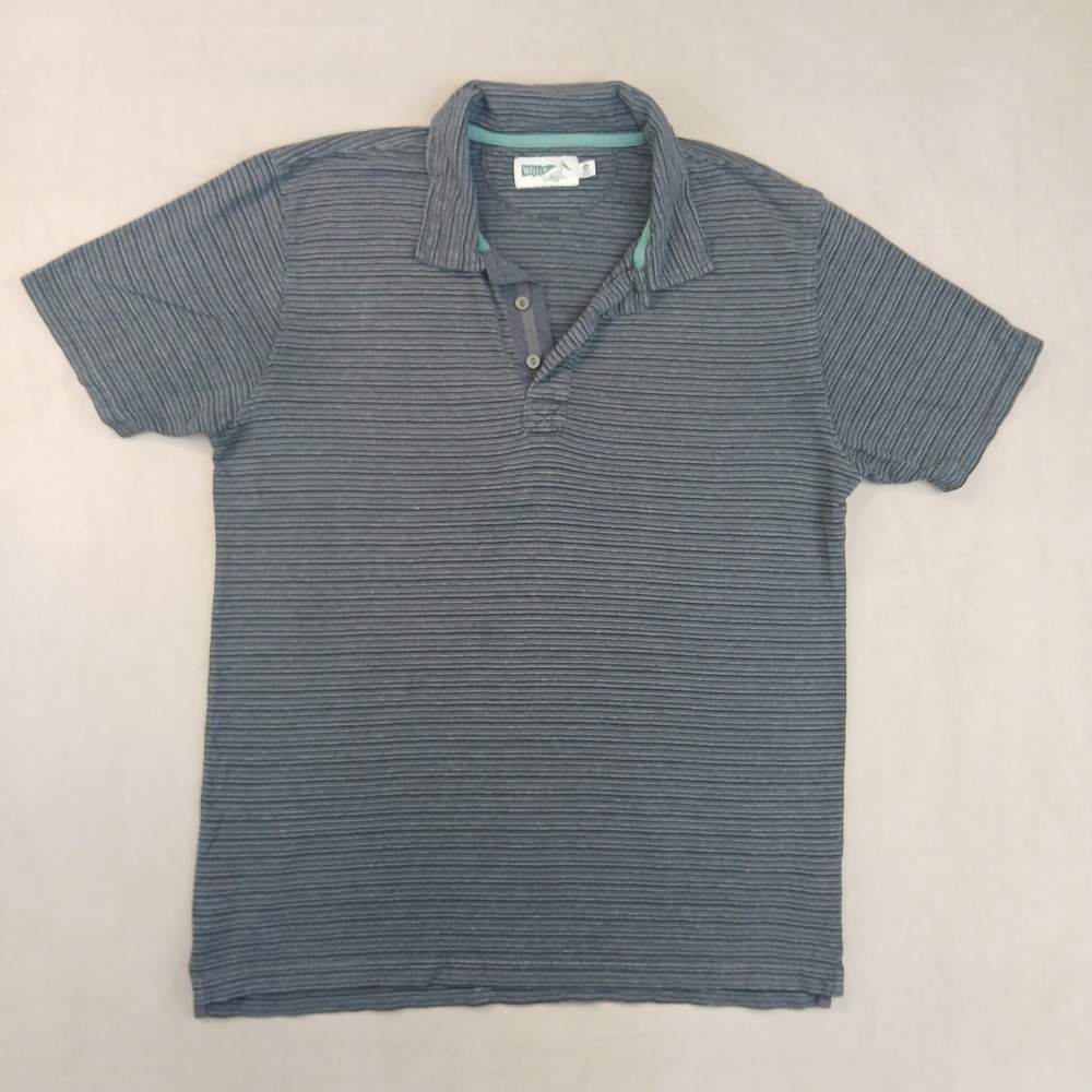 Wellen Medium Mens Polo Shirt 20x27 **Fits A Small ** Hemp‎ Blend